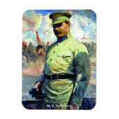 Herr Frunze - Offizier der Sowjetarmee, Rote Armee Magnet (Vertikal)