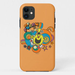 Herr Funny   Farbige Sterne und Wirbel Case-Mate iPhone Hülle