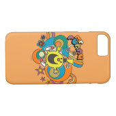 Herr Funny | Farbige Sterne und Wirbel Case-Mate iPhone Hülle (Rückseite (Horizontal))