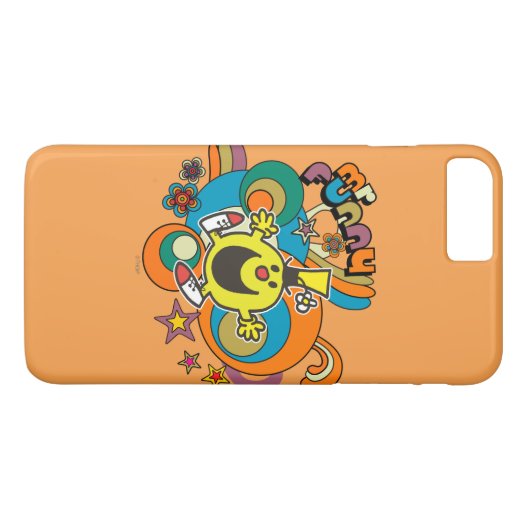 Herr Funny | Farbige Sterne und Wirbel Case-Mate iPhone Hülle (Rückseite (Horizontal))