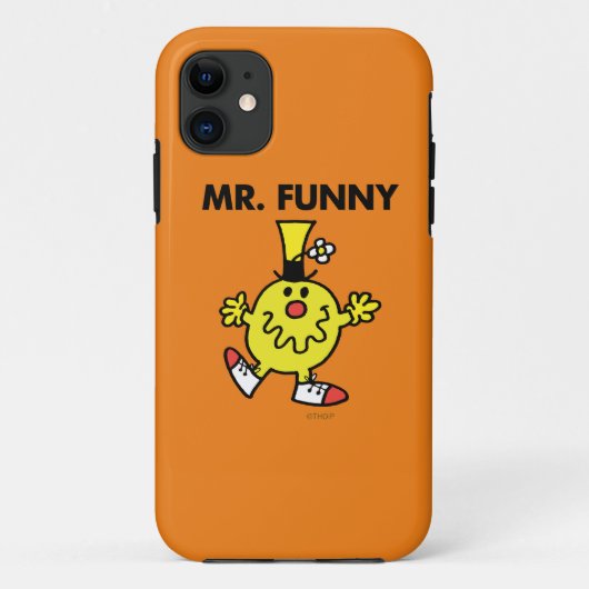 Herr Funny | Funny Face Case-Mate iPhone Hülle (Rückseite)