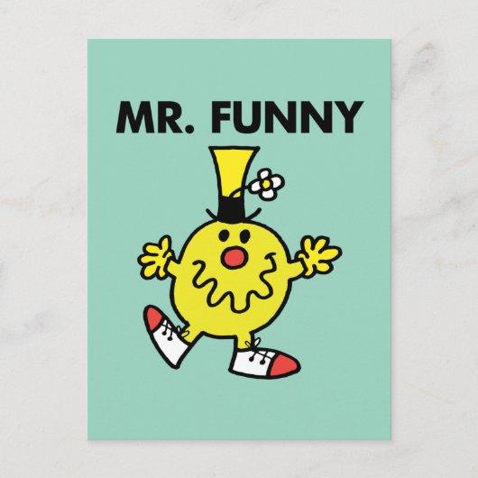 Herr Funny | Funny Face Postkarte (Vorderseite)