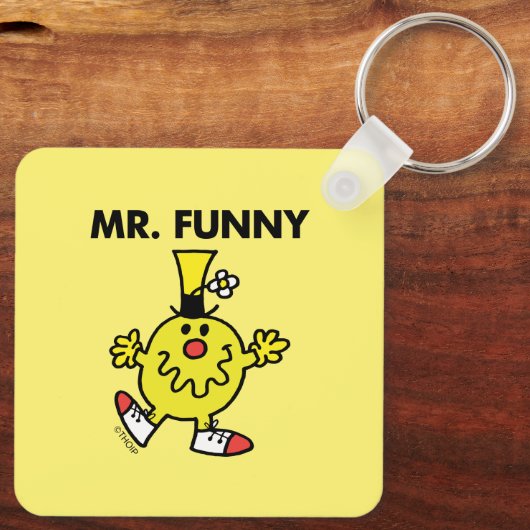 Herr Funny | Funny Face Schlüsselanhänger (Rückseite)