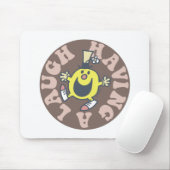 Herr Funny Hat Ein Lachen Mousepad (Mit Mouse)