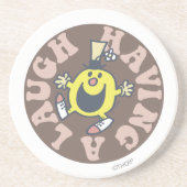 Herr Funny Have A Laugh Sandstein Untersetzer (Vorne)