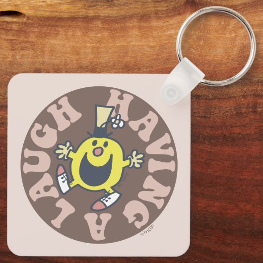 Herr Funny Have A Laugh Schlüsselanhänger (Rückseite)