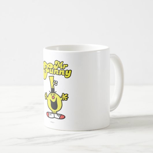 Herr Funny Laughing Hysterisch Kaffeetasse (VorderseiteRechts)