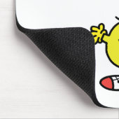 Herr Funny Laughing Hysterisch Mousepad (Ecke)
