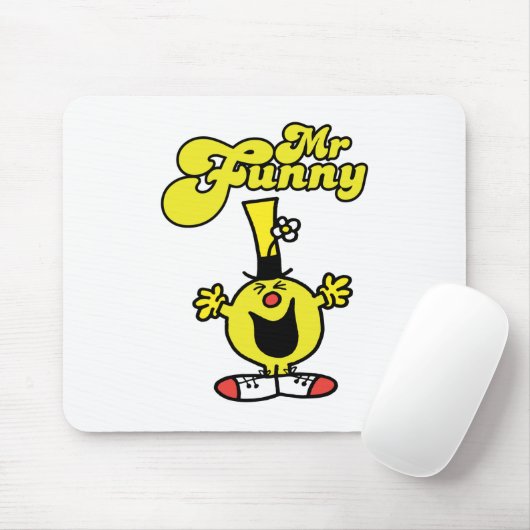 Herr Funny Laughing Hysterisch Mousepad (Mit Mouse)