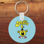 Herr Funny Laughing Hysterisch Schlüsselanhänger (Rückseite)