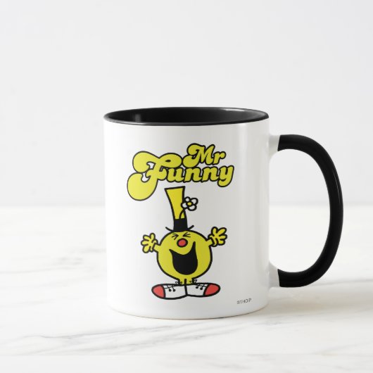 Herr Funny Laughing Hysterisch Tasse (Rechts)