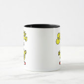 Herr Funny Laughing Hysterisch Tasse (Zentrum)
