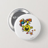Herr Funny | Leuchtende Sterne Button (Vorne & Hinten)