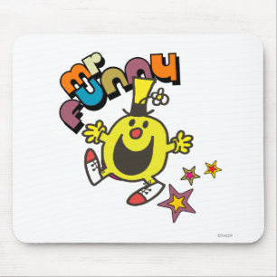 Herr Funny Leuchtende Sterne Mousepad