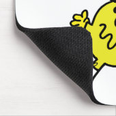 Herr Funny | Lustiges Gesicht Mousepad (Ecke)