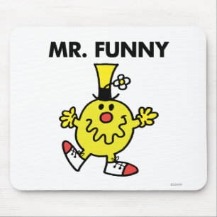 Herr Funny Lustiges Gesicht Mousepad