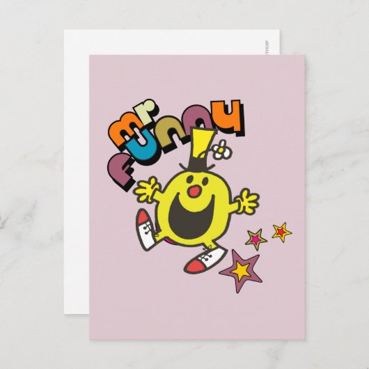Herr Funny | Sternenschimmer Postkarte (Vorne/Hinten)