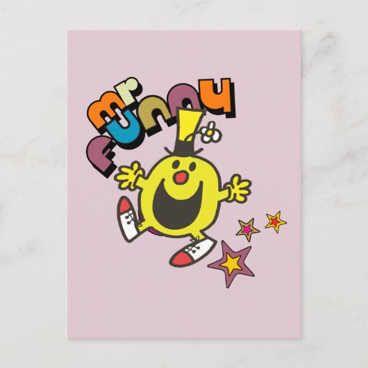 Herr Funny | Sternenschimmer Postkarte (Vorderseite)
