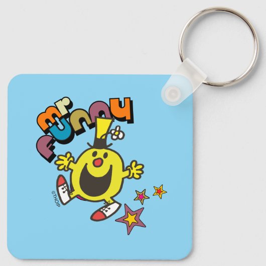 Herr Funny | Sternenschimmer Schlüsselanhänger (Rückseite)