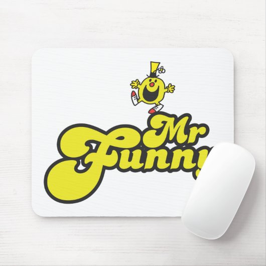 Herr Funny tanzt auf seinen Namen Mousepad (Mit Mouse)