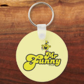 Herr Funny tanzt auf seinen Namen Schlüsselanhänger (Vorderseite)