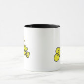 Herr Funny tanzt auf seinen Namen Tasse (Zentrum)