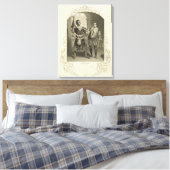 Herr G. V. Brooke als Othello und James Bennett al Leinwanddruck (Insitu (Schlafzimmer))