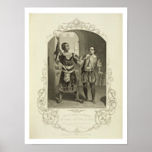 Herr G.V. Brooke als Othello und James Bennett als Poster