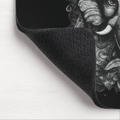 Herr Ganesh, Hinduismus, Buddhismus, Elefantengott Mousepad (Ecke)