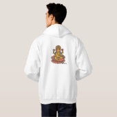 Herr Ganesh Hoodie (Schwarz voll)