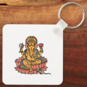 Herr Ganesh Schlüsselanhänger (Rückseite)