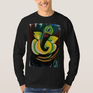 Herr Ganesha Hindu Gott des Elefanten des Wohlstan T-Shirt