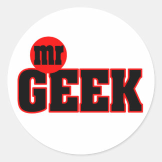 Herr Geek Sticker