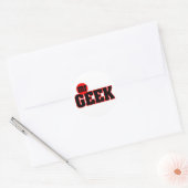 Herr Geek Sticker (Umschlag)