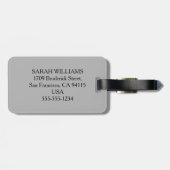 HERR GEPÄCKANHÄNGER (Rückseite horizontal)