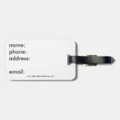 Herr Gepäckanhänger (Rückseite horizontal)