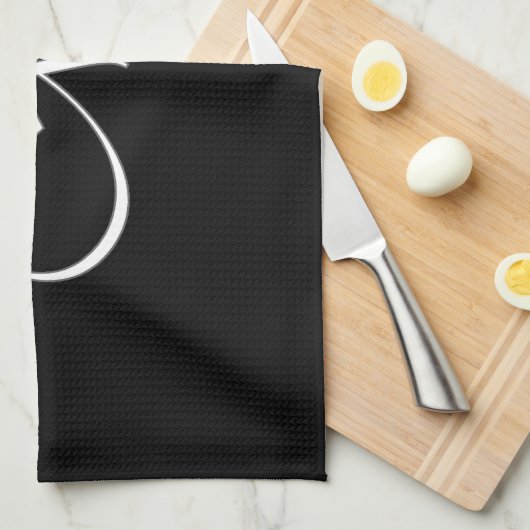 Herr Geschirrtuch (Viertel Falte)