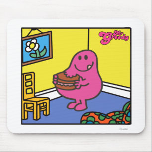 Herr Gierig Esszimmer Mousepad