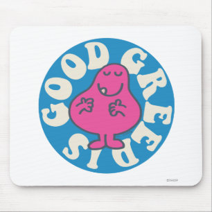 Herr Gierig Gier ist gut Mousepad