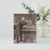 Herr Gladstone Postkarte (Stehend Vorderseite)