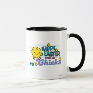 Herr Glücklich   Frohe Ostern an all meine Küken Tasse