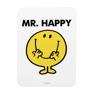 Herr Glücklich Riesiges Smiley-Gesicht Magnet