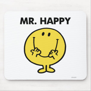 Herr Glücklich Riesiges Smiley-Gesicht Mousepad
