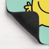 Herr Glücklich | Tanzen & Lächeln Mousepad (Ecke)