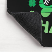 Herr Glücksbringer Sungles St Patricks Day Jungen Mousepad (Ecke)