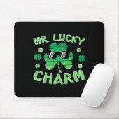Herr Glücksbringer Sungles St Patricks Day Jungen Mousepad (Mit Mouse)