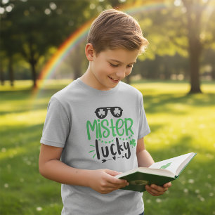 Herr Glückspilz St. Patrick T-Shirt für Kinder