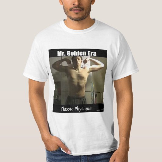 Herr goldene Ära-klassischer Konstitutions-T - T-Shirt (Vorderseite)