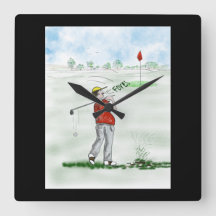 Herr Golf Wall Clock