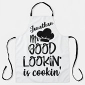 Herr Good Lookin ist Keks Schürze (Vorderseite)